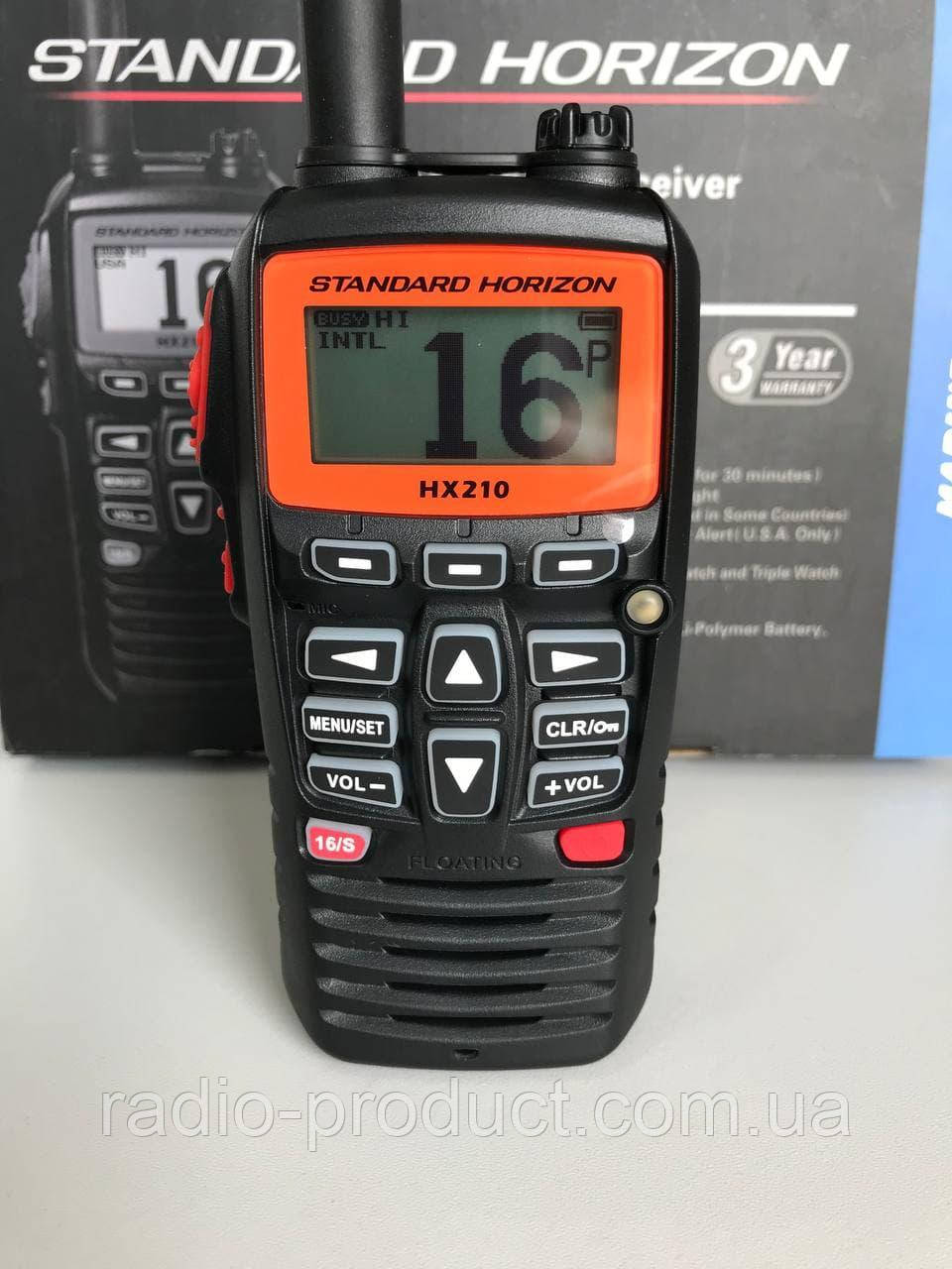 Standard Horizon HX210, морська УКВ радіостанція