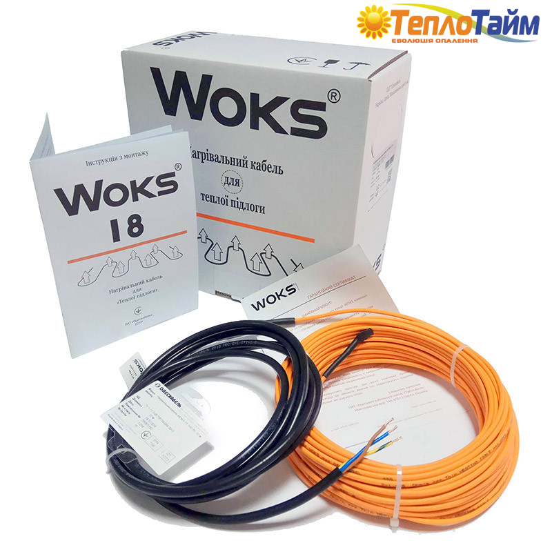 Нагрівальний кабель WOKS 18
