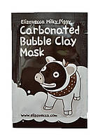 Маска для лица глиняно-пузырьковая Elizavecca Milky Piggy Carbonated Bubble Clay Mask 3 мл (16763Qu)