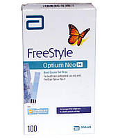 Полоски для глюкометра Фристайл Оптиум №100 - Freestyle Optium (срок 06.2023)