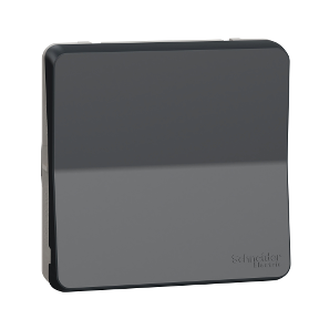 Механізм кнопкового вимикача IP55 чорний Mureva Styl Schneider Electric MUR35027