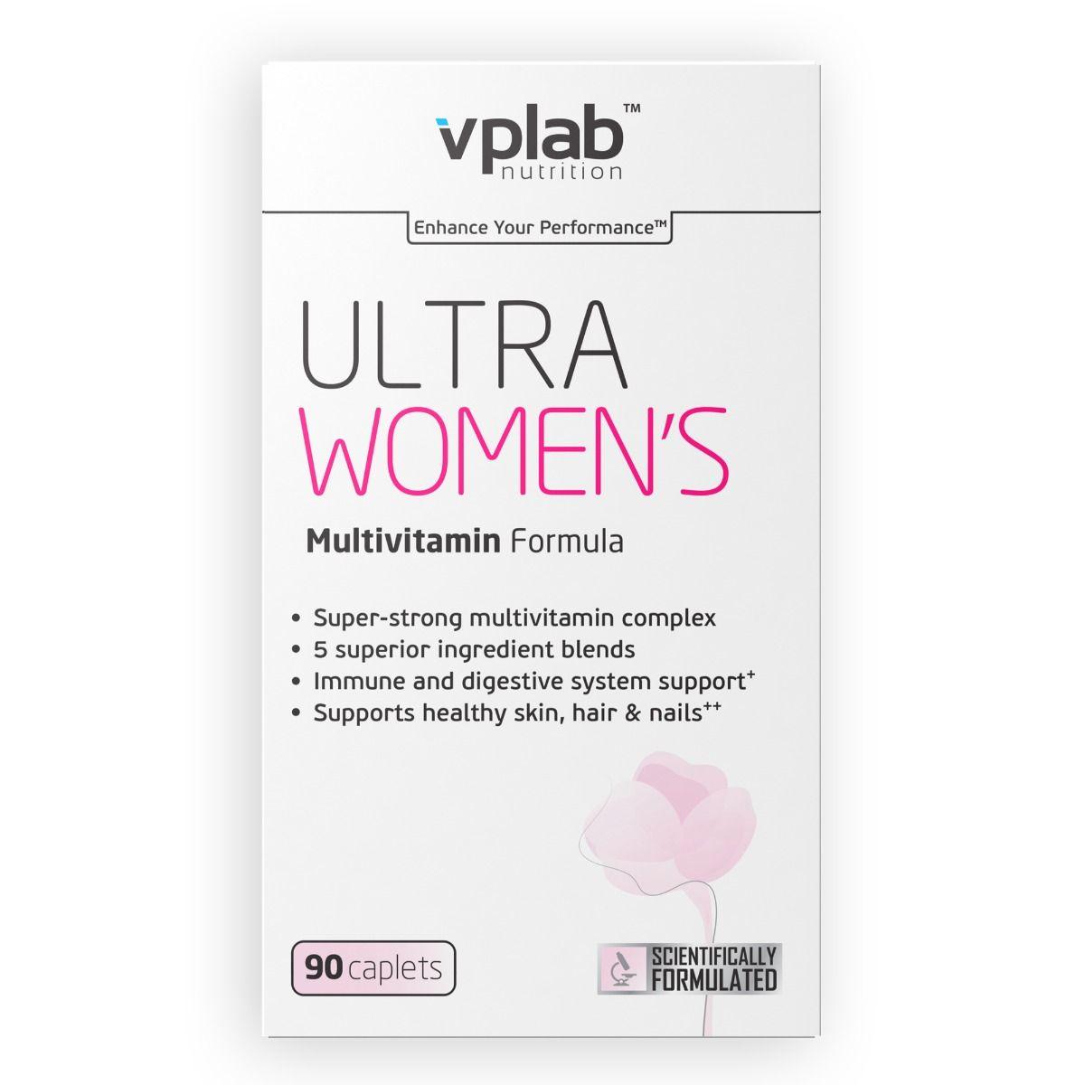 Жіночий вітамінно-мінеральний комплекс VPlab Ultra Womens 90 таб