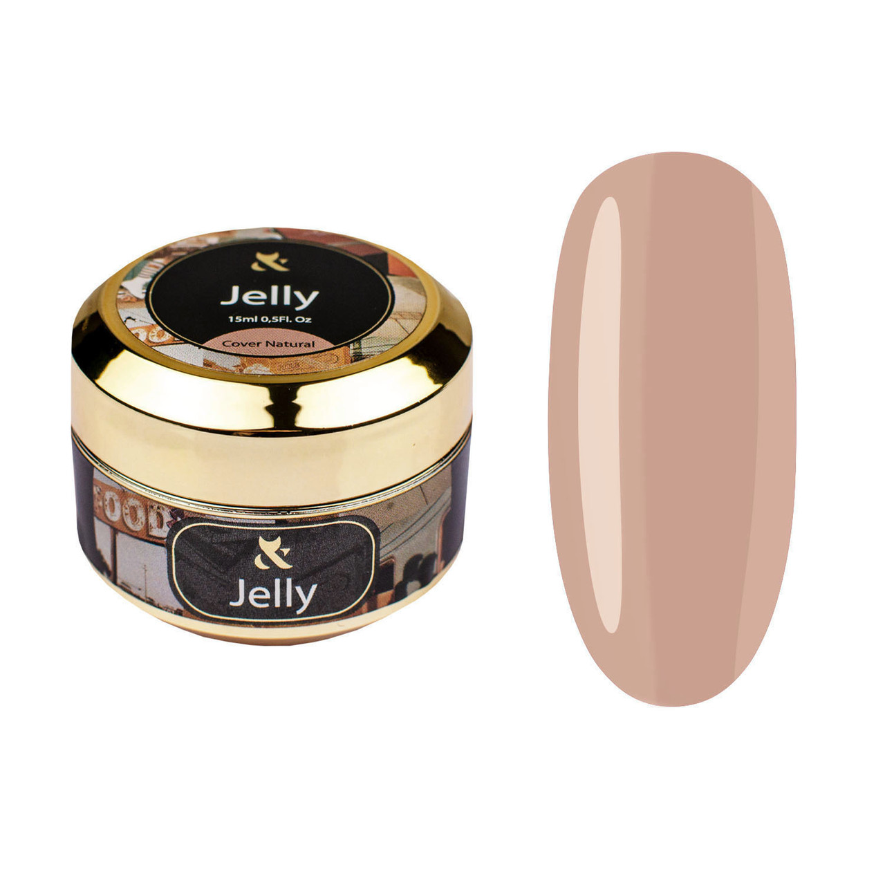 F.O.X Jelly Cover Natural 30 мл