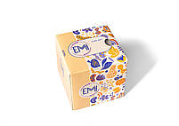 Косметична серветка Mirus Cube 3-х шарова 80шт в коробці КУБ, фото 5