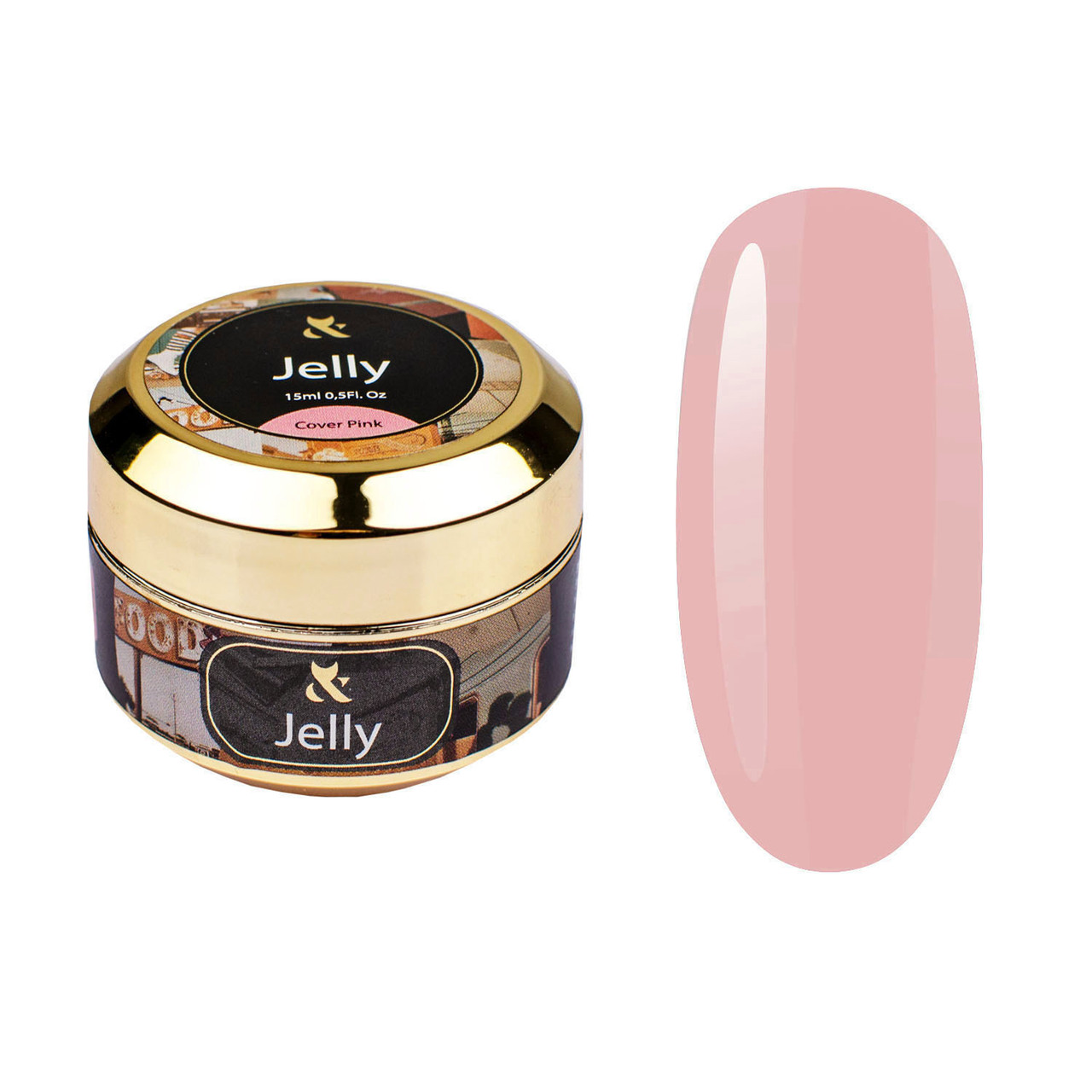 F.O.X Jelly Cover Pink 15 мл