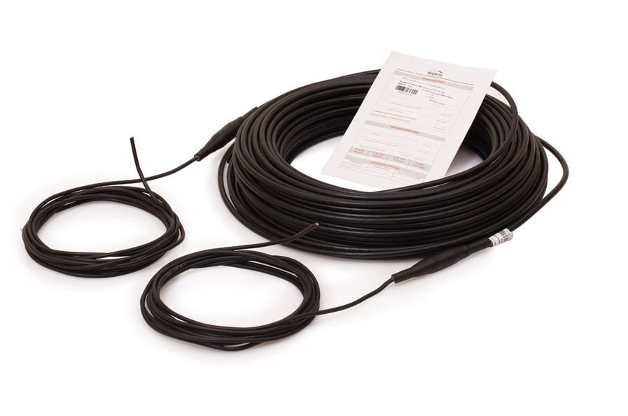 Резистивный нагревательный кабель для внешней прокладки Woks 1R 23