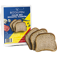 Хліб білий без цукру Bezguten 350г