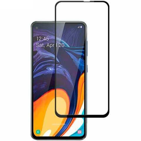 Скло захисне для Samsung A606 | A60 (2019) (0,3мм, 5D, чорне) Full Glue