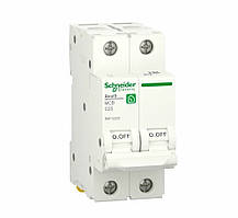 Автоматичний вимикач RESI9 6kA 2р 25A C Schneider Electric