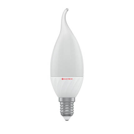 Світлодіодна Лампа Electrum Свічка на вітрі 7W E14 4000K (A-LC-0184), фото 2