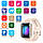 Смарт годинник Smart Watch T68 бежеві ( код: IBW726M ), фото 5