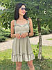 Плаття жіноче з полірованого трикотажу Poliit 8807 ментол 36, фото 7