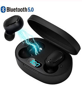 Бездротові блютуз-навушники Redmi Airdots pro 6 LCD, Вакуумні сенсорні навушники з мікрофоном Bluetooth