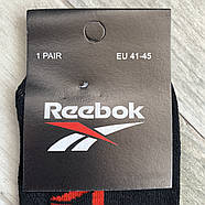 Шкарпетки чоловічі спортивні бавовна з сіткою Reebok, 41-45 розмір, короткі, асорті, 06370, фото 4