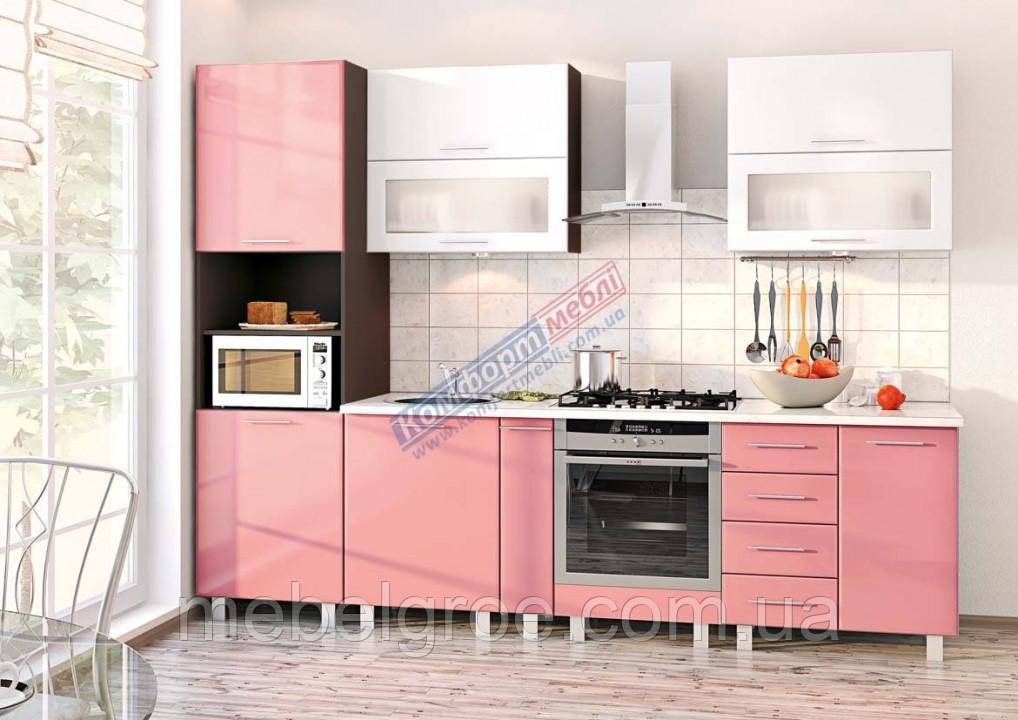 Кухня Хай-тек глянець з фотодруком KX-185 тм Комфорт