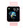 Смарт годинник Smart Watch T80S 2 браслета пудрові ( код: IBW727P ), фото 5