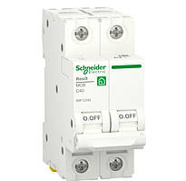 Автоматичний вимикач RESI9 6kA 2р 40A C Schneider Electric