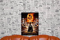 Голодные игры. The Hunger Games. 40х30 см. Картина на холсте.