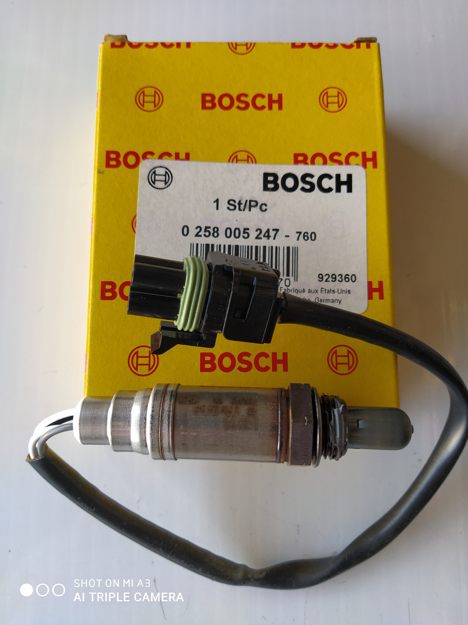 Датчик Кислорода Лямбда Зонд ВАЗ 2110, 2111, 2112 1.5л 16кл Евро-3 ...