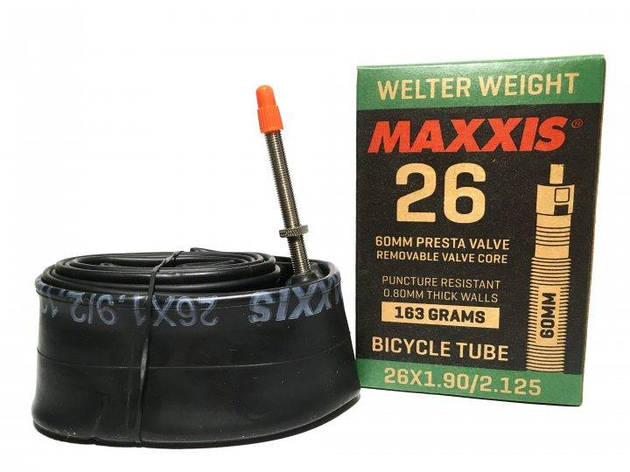 Камера Maxxis Welter Weight 26x1.90/2.125 FV L:60мм, фото 1