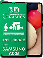 Защитная пленка Ceramics Samsung Galaxy A02s A025 (керамическая 9D)