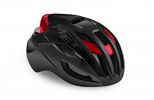 Шолом MET Rivale CE Black Red Metallic | Matt Glossy L, фото 1
