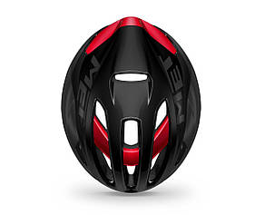 Шолом MET Rivale CE Black Red Metallic | Matt Glossy L, фото 3