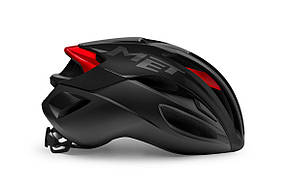 Шолом MET Rivale CE Black Red Metallic | Matt Glossy L, фото 4