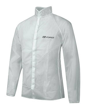 Куртка дощовик FORCE PVC (прозора) XL, фото 2