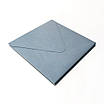 Конверт 165x165 мм, колір пильно-блакитний (dusty blue), КОМПЛЕКТ 10 шт., фото 2