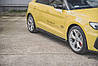 Пороги Audi A1 GB S-Line елерон тюнінг обвіс, фото 5
