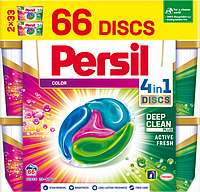 Капсулы для стирки цветного белья Persil Discs 4 в 1 Color 66 шт