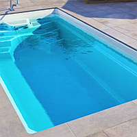 Композитный керамический бассейн Rhino Pools Bliss Reef Pearl (500 х 265 х 140 см)