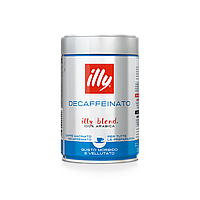 Кава мелена Illy ж/б Decaffeinato Blend 100% arabica ,250 g Італія