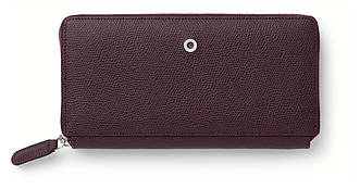 Гаманець жіночий шкіряний Graf von Faber-Castell Ladies Purse Epsom, колір фіолетовий, 118952