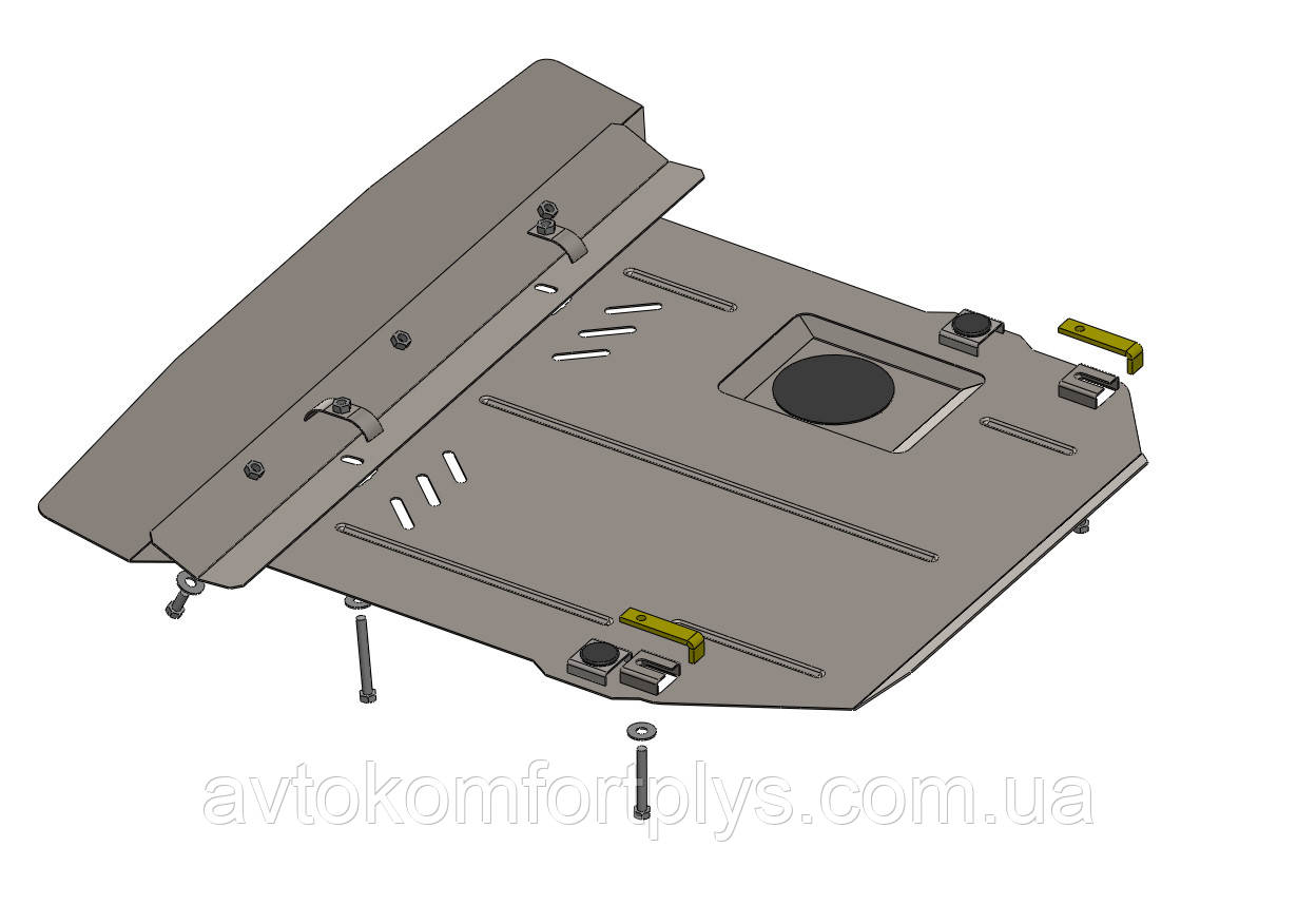 Металевий захист двигуна (картера) Mercedes-Benz Vito D (W 638) (1996-2003) (V-2,2 СDI), фото 1