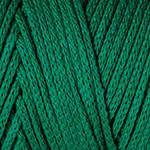 Турецкая хлопковая пряжа шнур макраме котон, YarnArt Macrame Cotton, зеленого цвета
