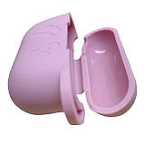 Чохол для навушників AirPods Pro пудрово-рожевий, фото 3