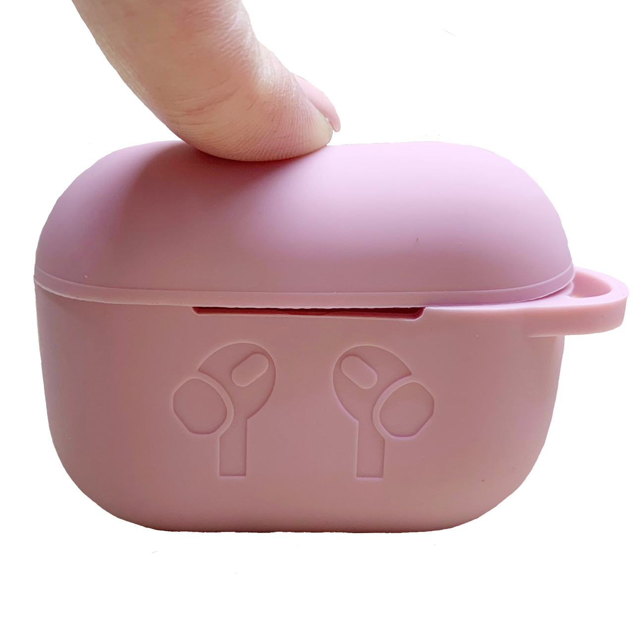 Чохол для навушників AirPods Pro пудрово-рожевий