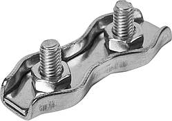 Затискач Подвійний Для Канату d=5 мм Набір 5 шт Spec