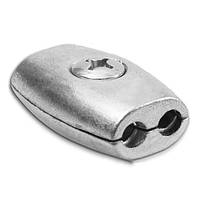 Затискач Для Троса d=4 мм Бочкоподібний Подвійний Spec