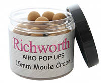 Richworth Бойлы плавающие Richworth Airo Pop-Ups 15mm Moule Crab