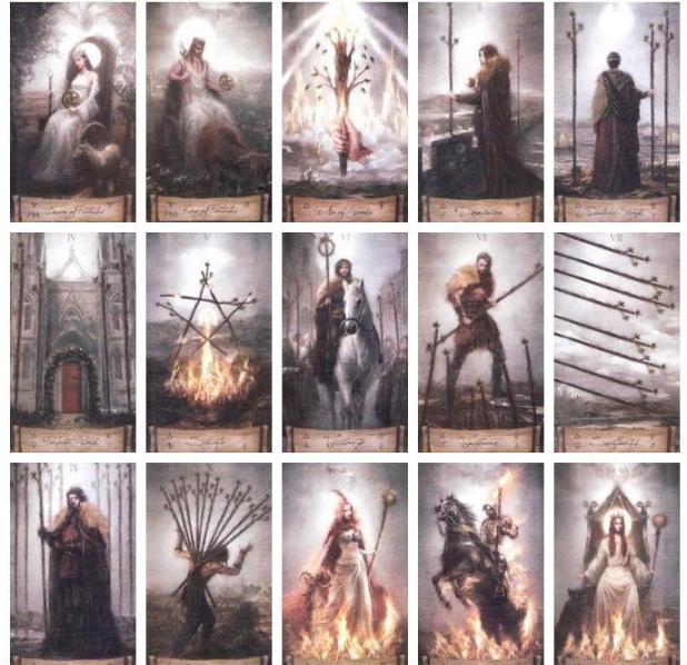 Купить Таро Небо и Земля. Карты Heaven and Earth Tarot Cards., Карты 12 ...