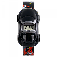 Часы детские спортивные SKMEI 1241 Черный водонепроницаемые с таймером с циферблатом в виде гоночной машины