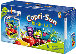 Сок капризон Capri-Sun Monster Alert 200мл х 10 шт(тільки упаковкою)