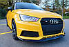 Спліттер Audi S1 8X (14-18) тюнінг елерон обвіс, фото 2