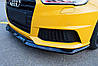 Спліттер Audi S1 8X (14-18) тюнінг елерон обвіс, фото 4