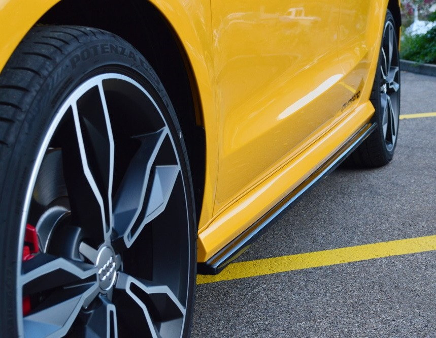 Пороги Audi S1 8X (14-18) елерон тюнінг обвіс