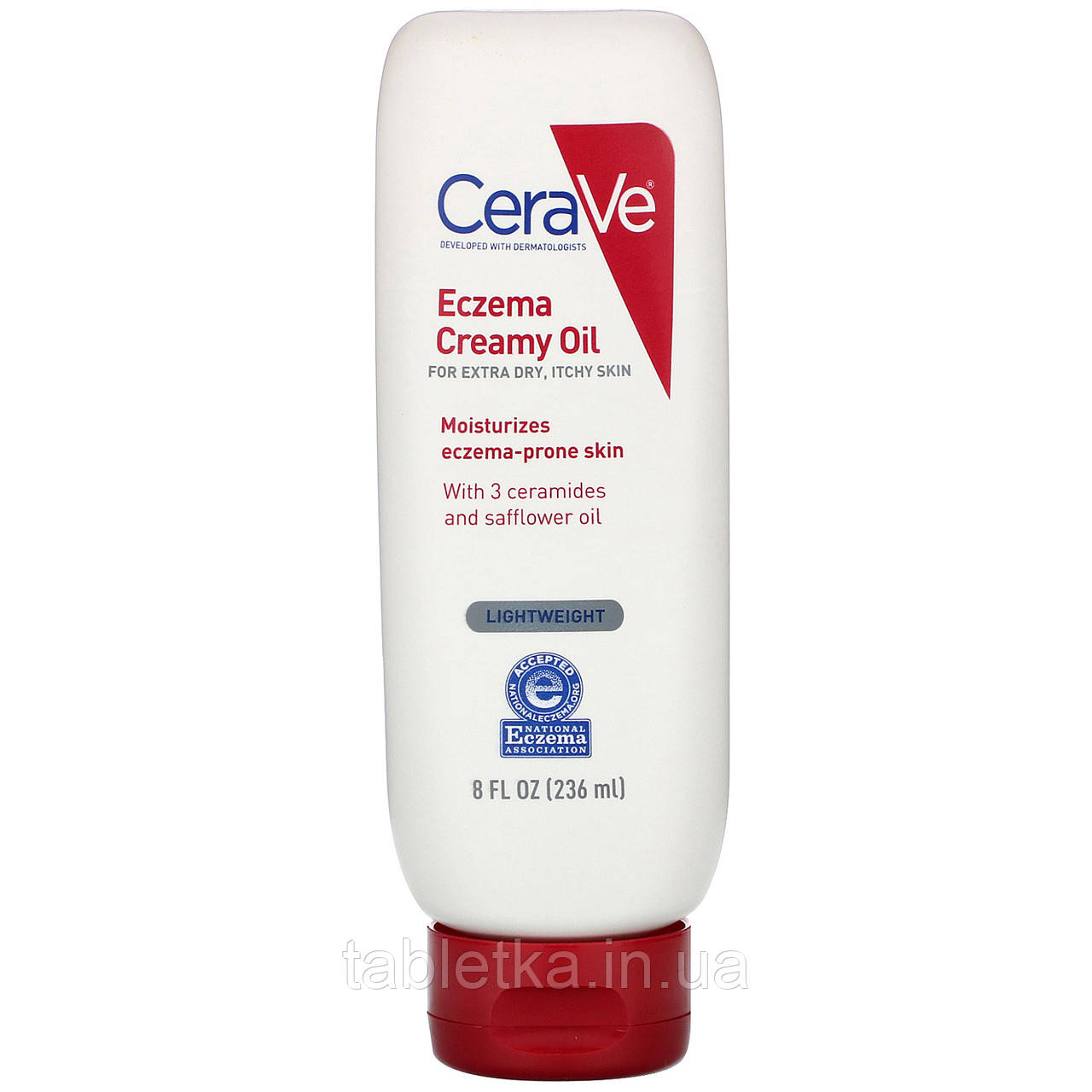 CeraVe, Eczema Creamy Oil, For Extra Dry, Itchy Skin, 8 fl oz (236 ml) (Discontinued Item)