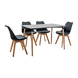 Обідній стіл Ксав'єр Richman 120х80 см прямокутна стільниця МДФ на ніжках Лофт, фото 7